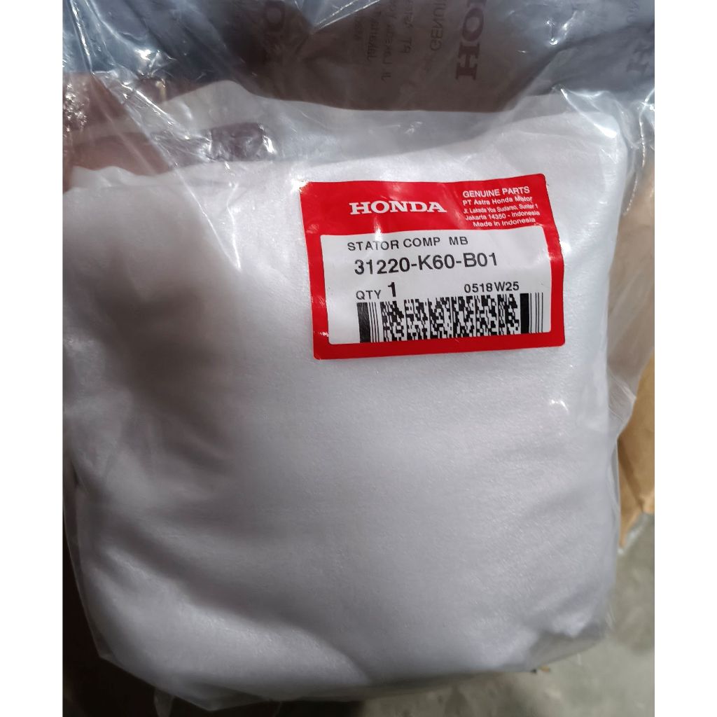 31220K60B01 Spull (Stator Comp MB) Honda Vario 125 eSP 31220-K60-B01