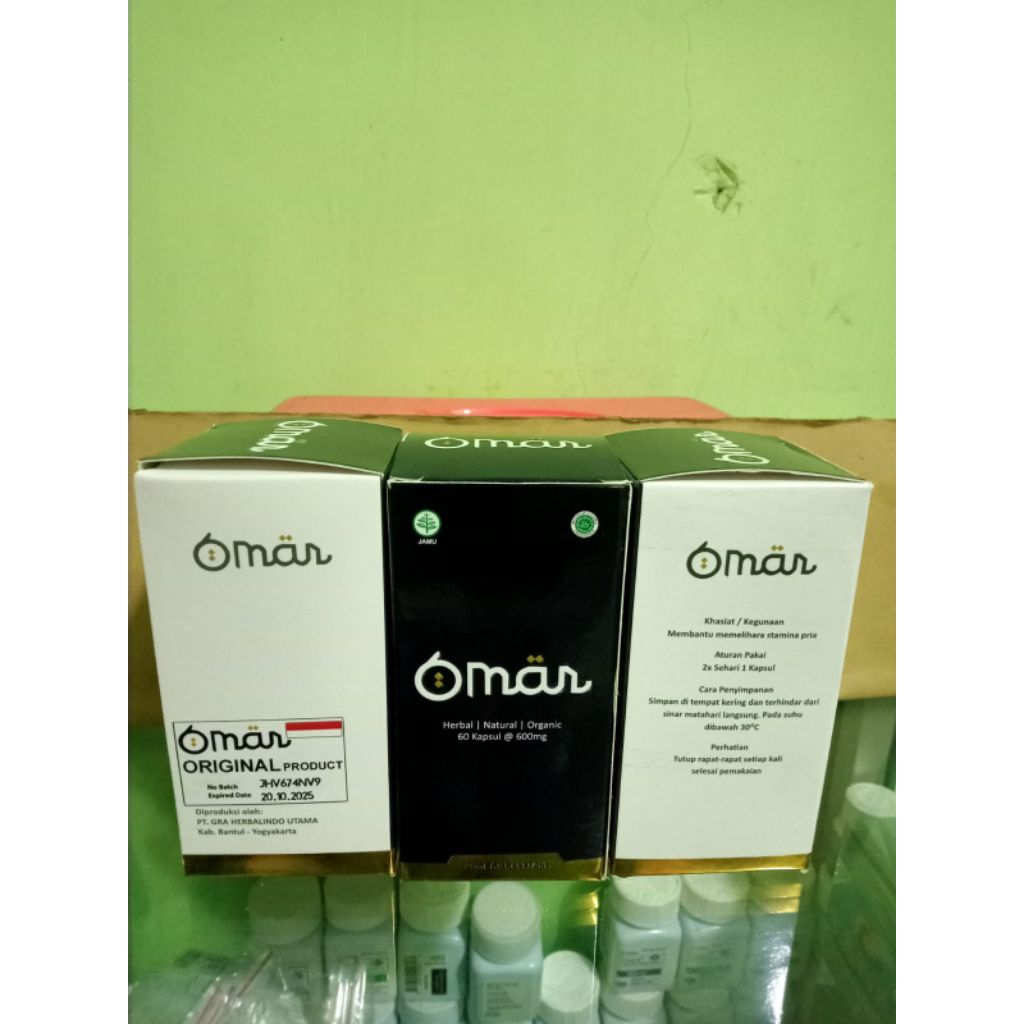 Omar Original Obat Pria Ampuh Permanen Herbal