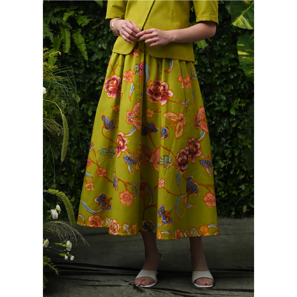 NONA RARA - Pias Encim P0590, Rok batik wanita modern