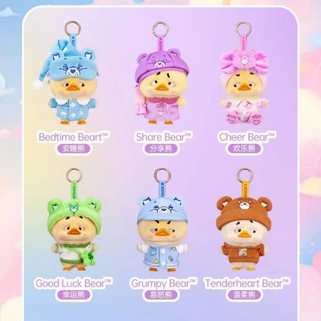 Upset Duck Care Bear Grumpy Bear(blue one)