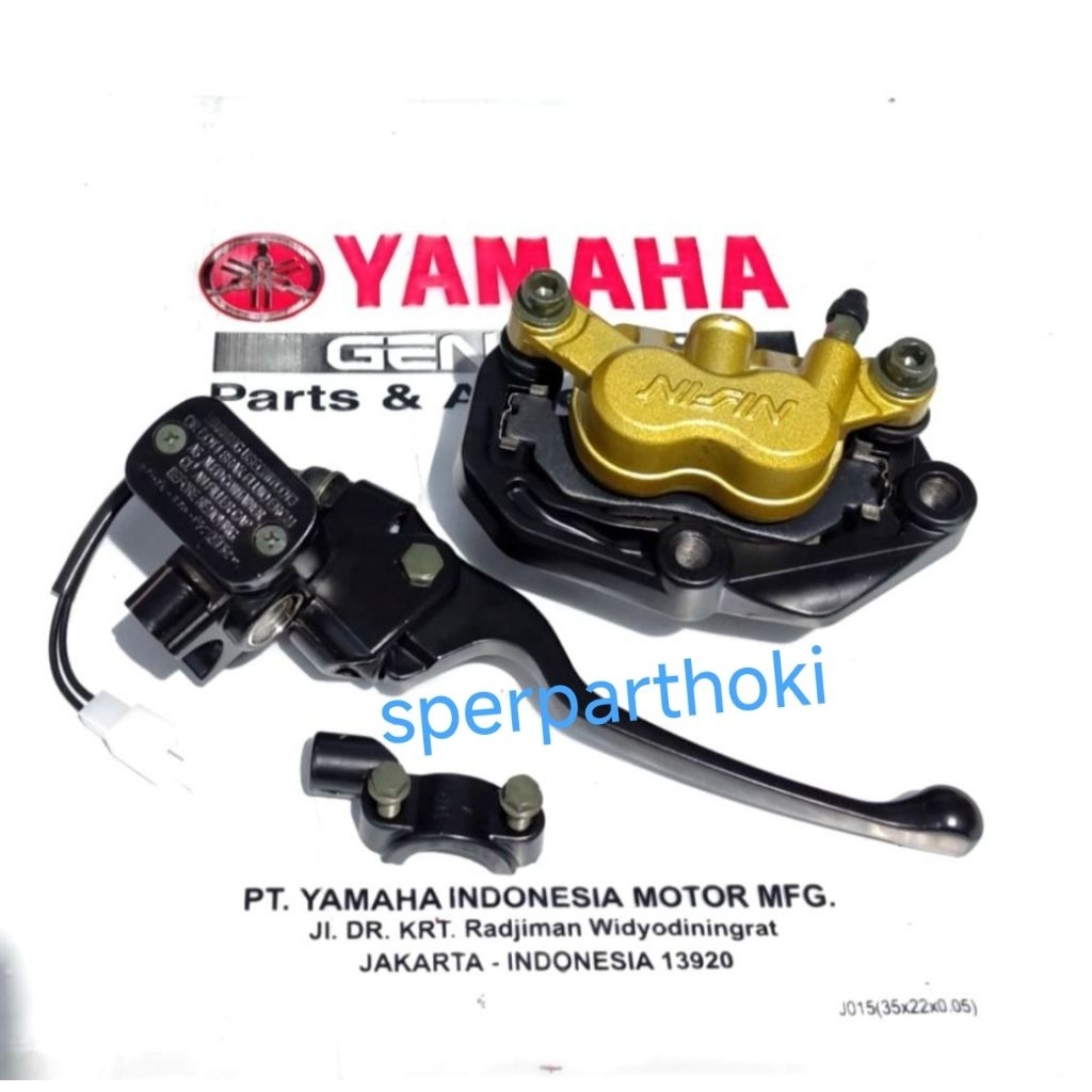 master rem set plus kaliper depan yamaha jupiter z burhan,jupiter z burung hantu