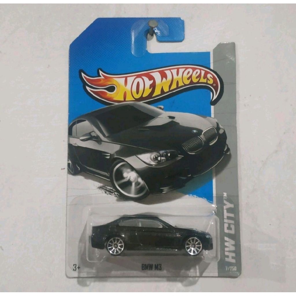 Hot Wheels BMW M3 Black Hitam