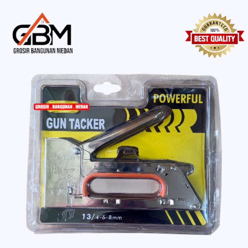 GUN STAPLESS HEKTER TEMBAK GUN HEKTER 13 /3mm/4mm/6mm