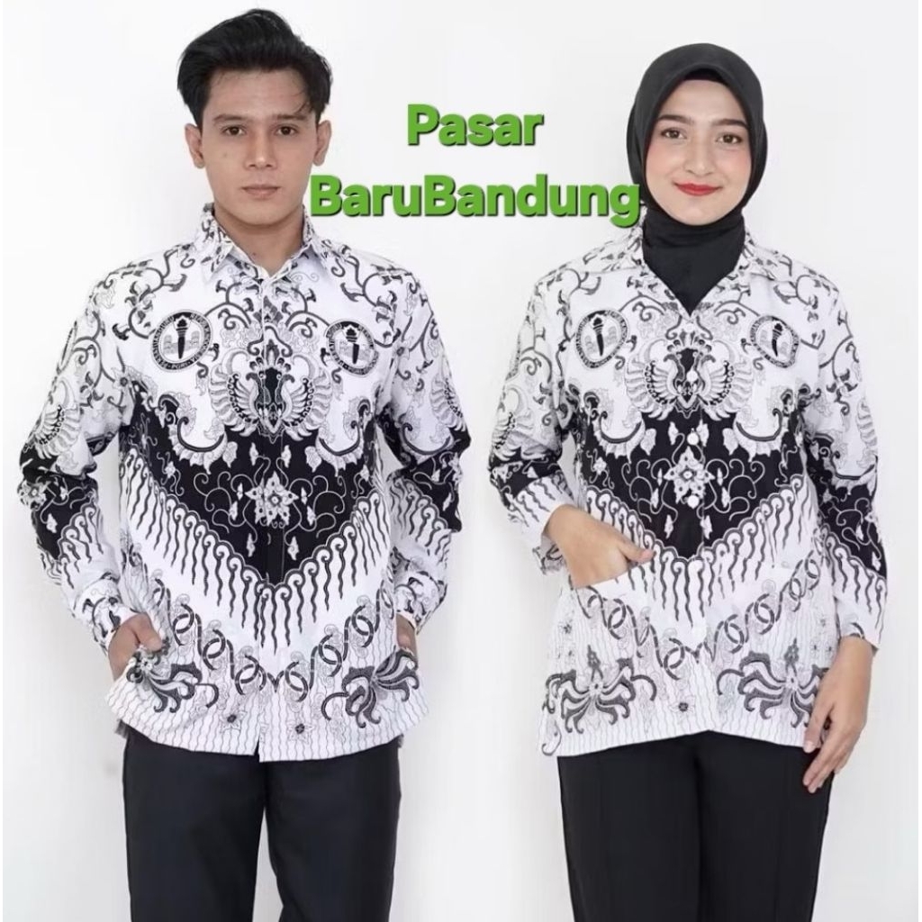 Batik Pgri BATIK KORPRI SERAGAM PGRI Kemeja Batik Korpri