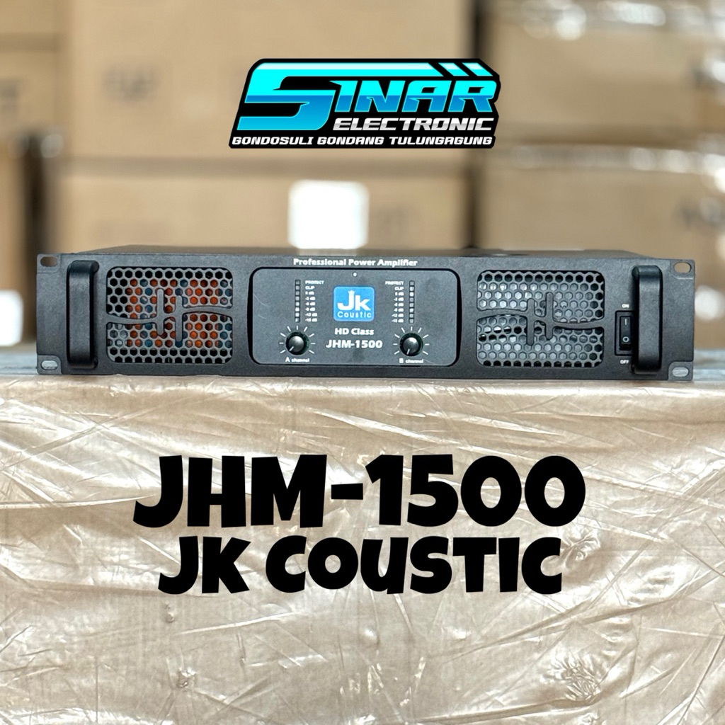 POWER JK COUSTIC JHM-1500 | JHM1500 ORIGINAL