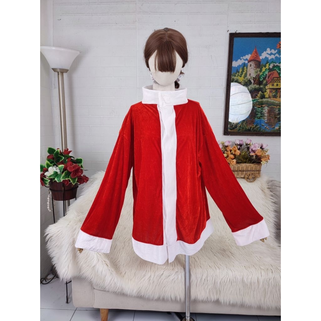 kostum natal kostum santa claus cosplay santa claus christmas costume