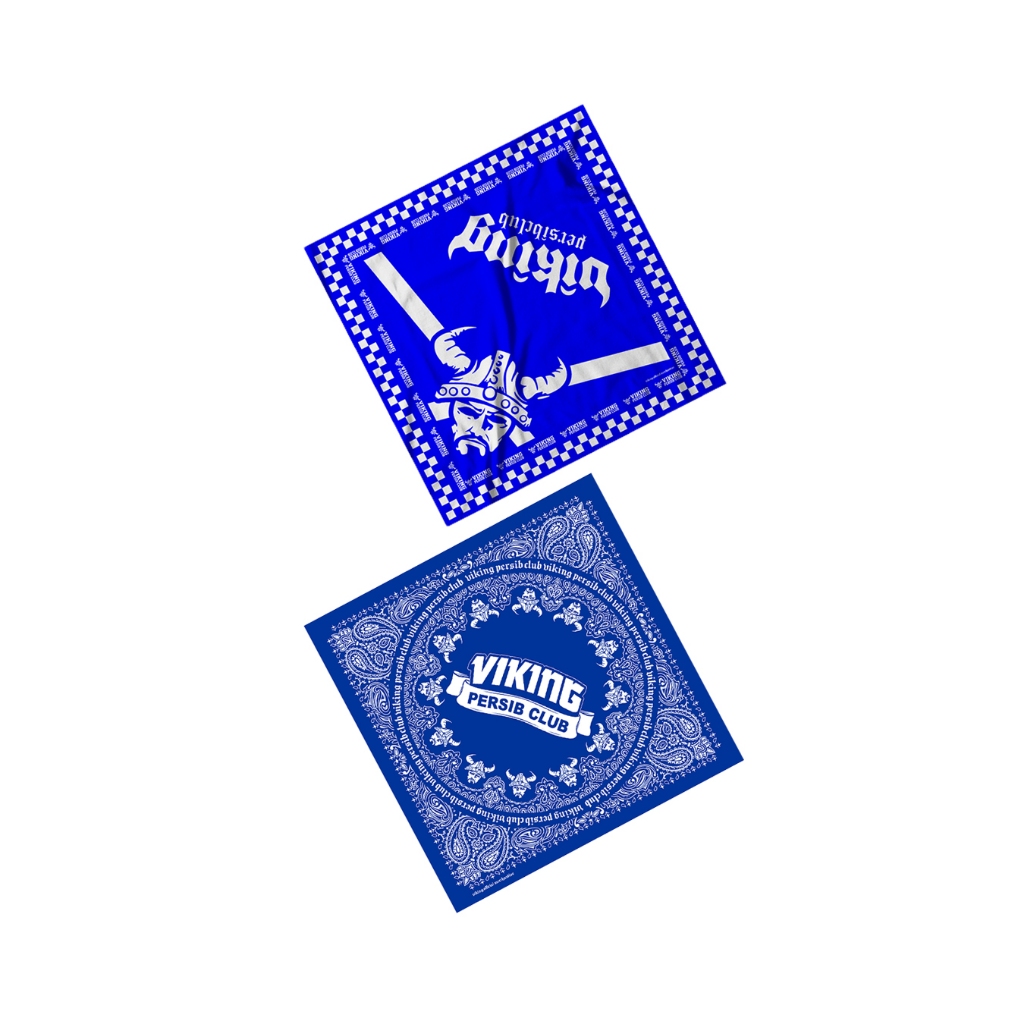VIKING PERSIB CLUB - BANDANA - VIKING SLAYER BIRU