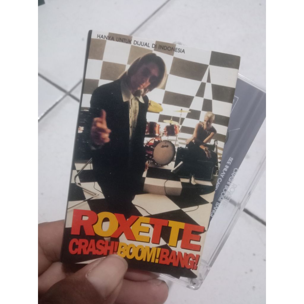 Kaset Pita Roxette Crash Boom Bang
