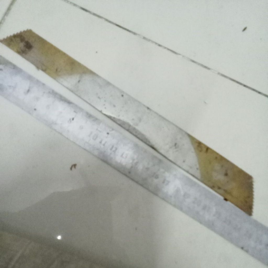 BAJA HSS DM05 Gold Original bahan Pisau Dapur Iris Seset Kelet Fillet Serut Raut Stek Okulasi Grafti