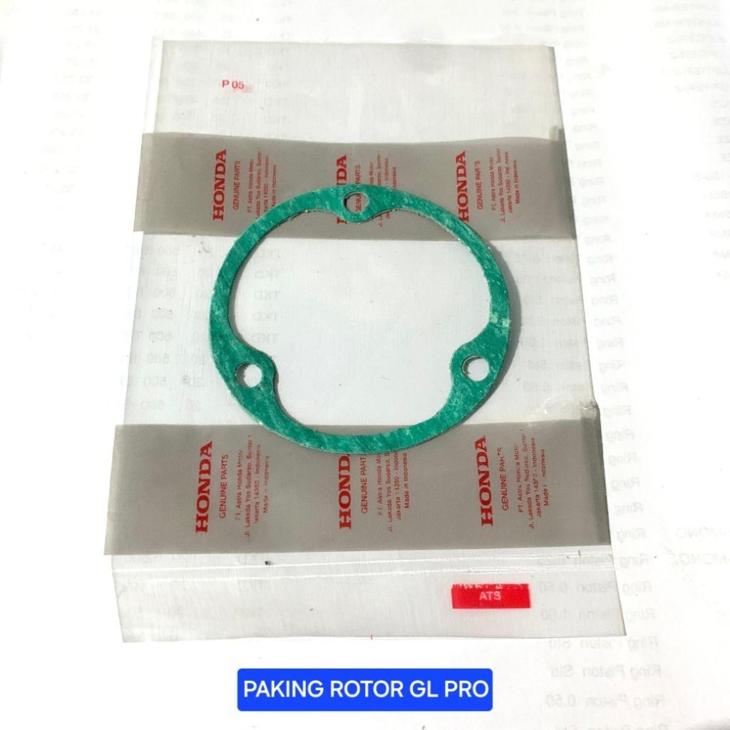 Perpak Paking Rotor Pompa Oli GL Pro GL Max Megapro