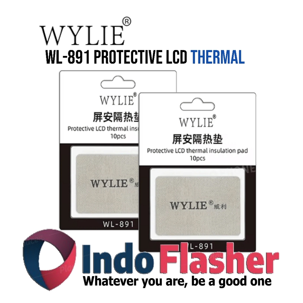 WYLIE WL-891 Protective LCD thermal insulation pad - Anti Panas Protective LCD Insulation Pad 10pcs