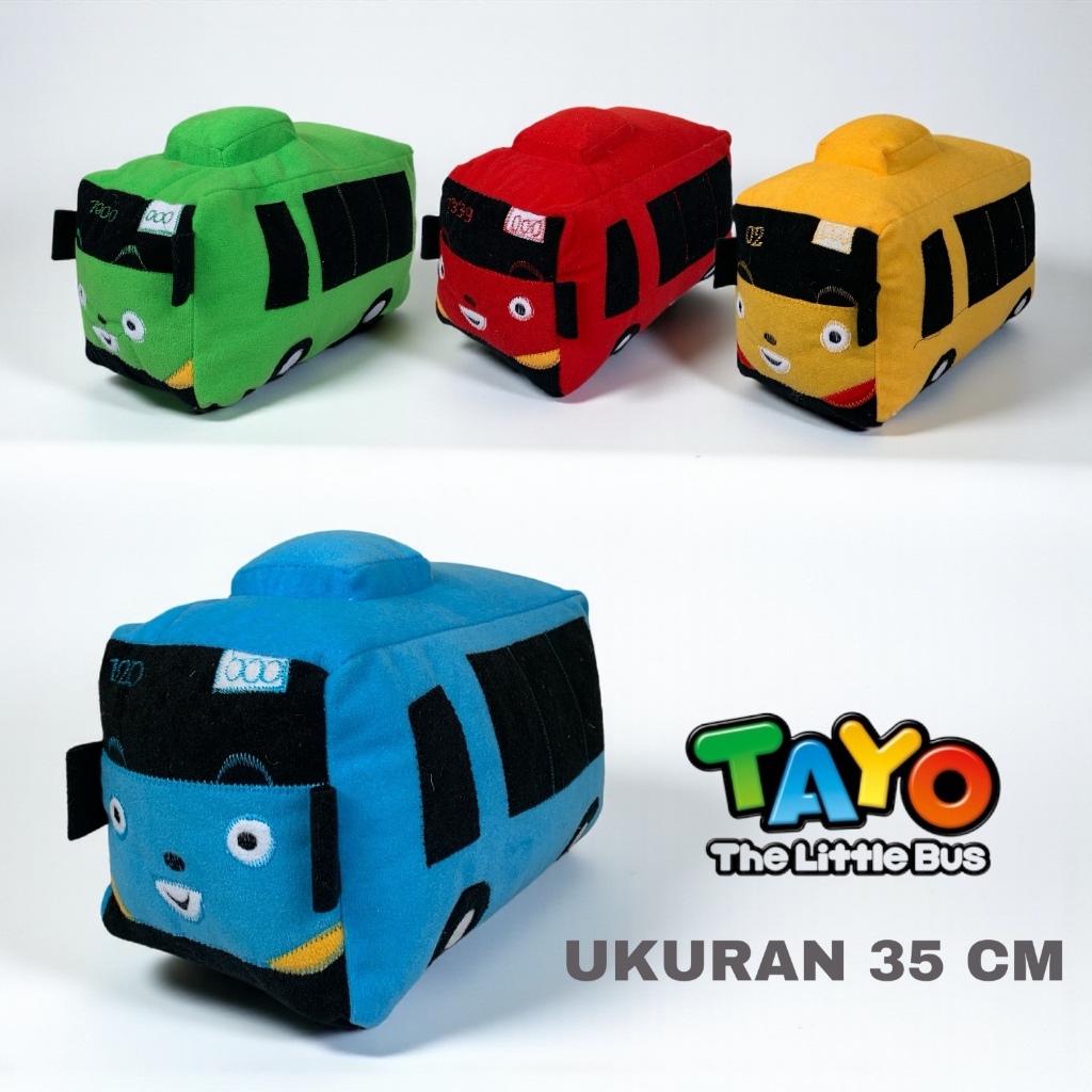 Boneka Karakter Hey Tayo Tayo The Little Bus Mainan Anak Lucu cod