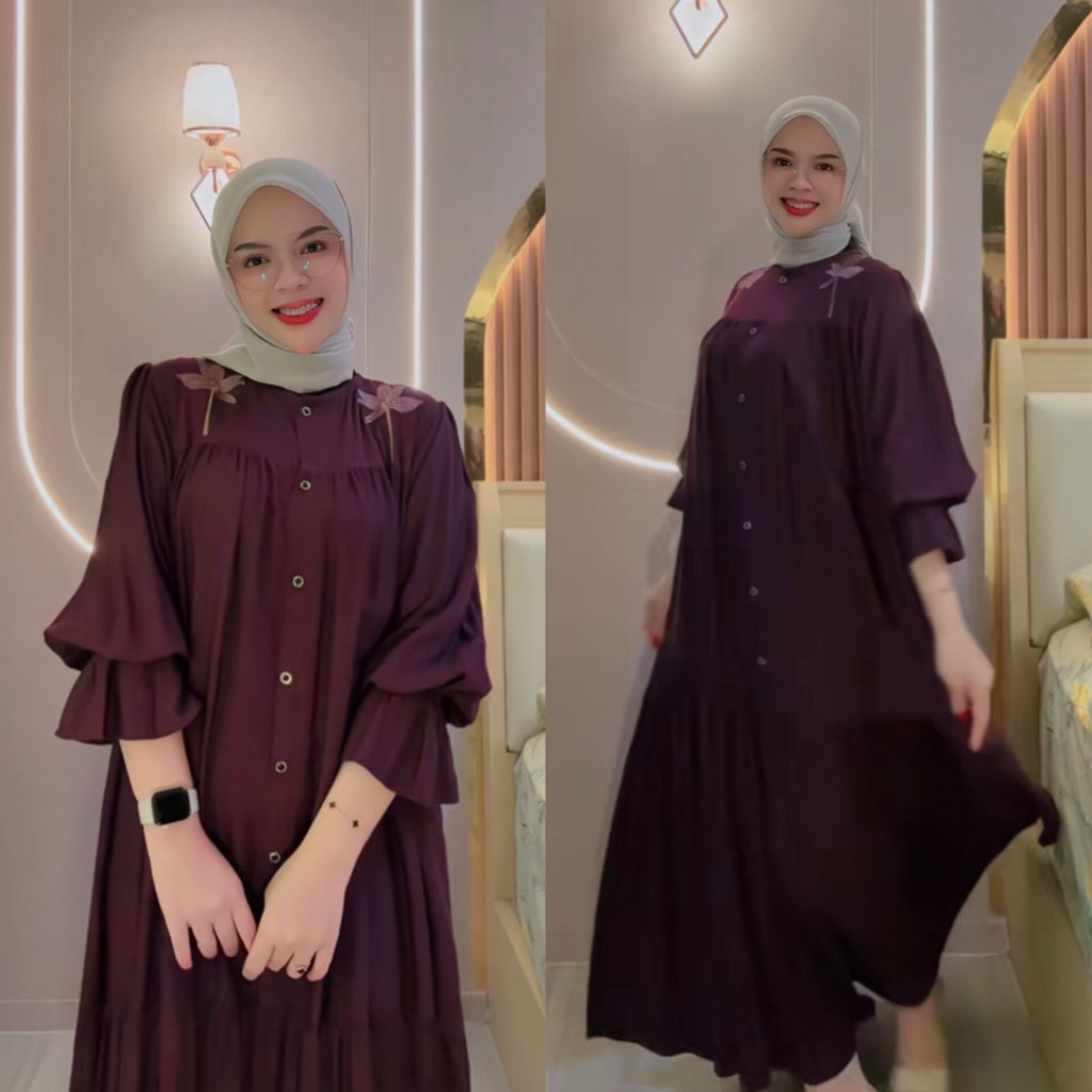 GAMIS GNL/NAIMA DRESS/GAMIS RAYON TWILL/GAMIS REMPEL 3DARA/GAMIS POLOS SUSUN/GAMIS BORDIR LENGAN POC