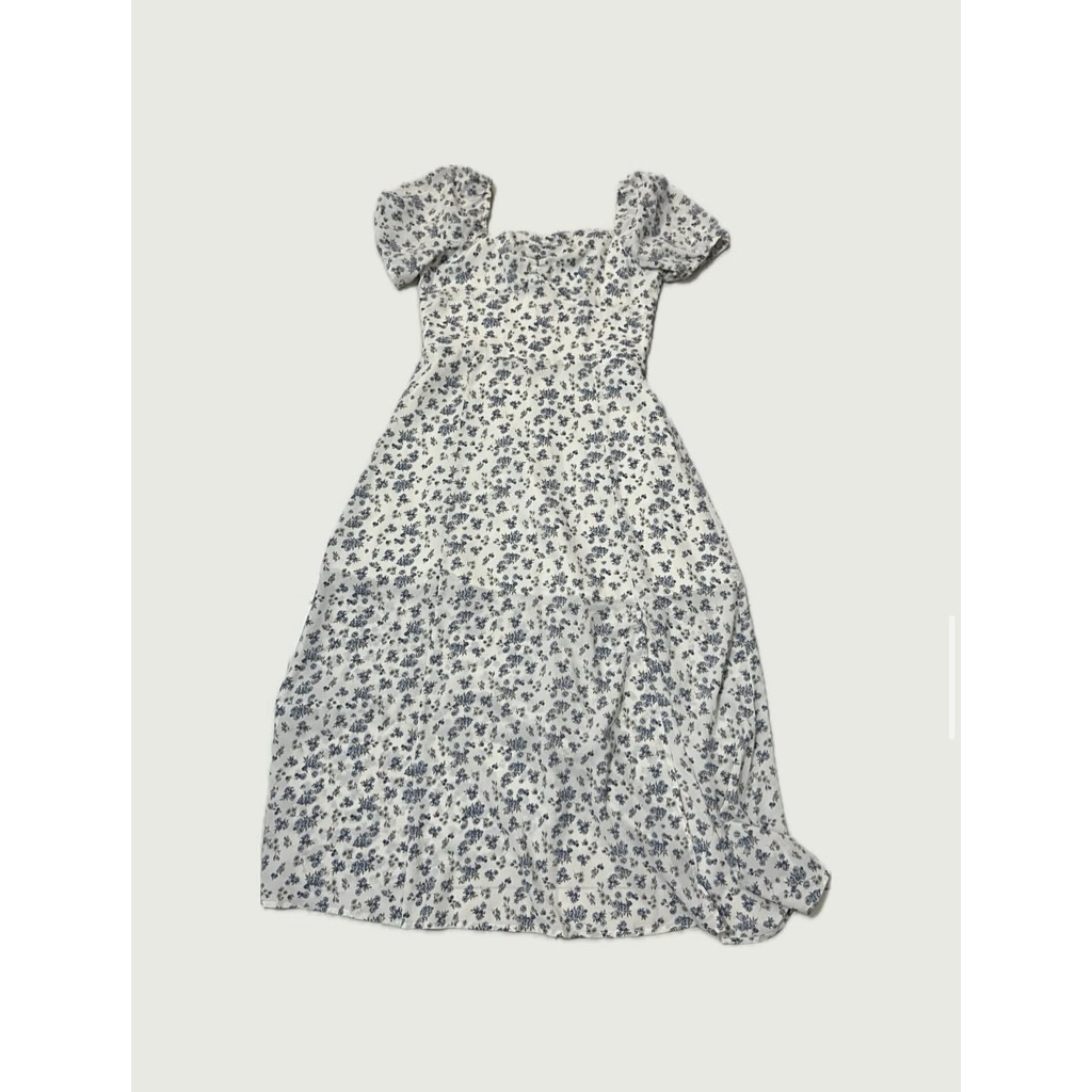 cottage floral dress