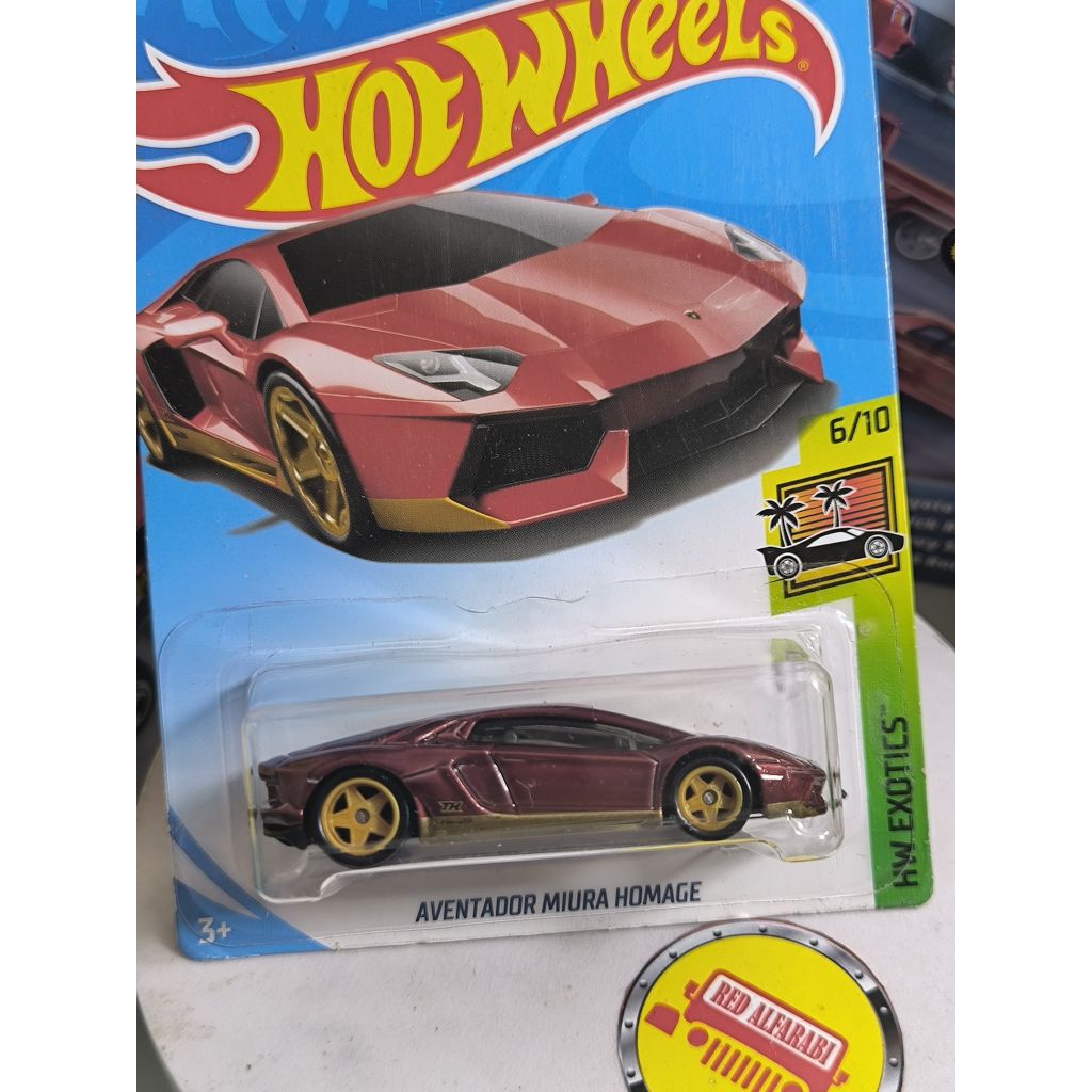 Hotwheels Lamborghini Aventador Miura homage THS SUPER treasure rare item