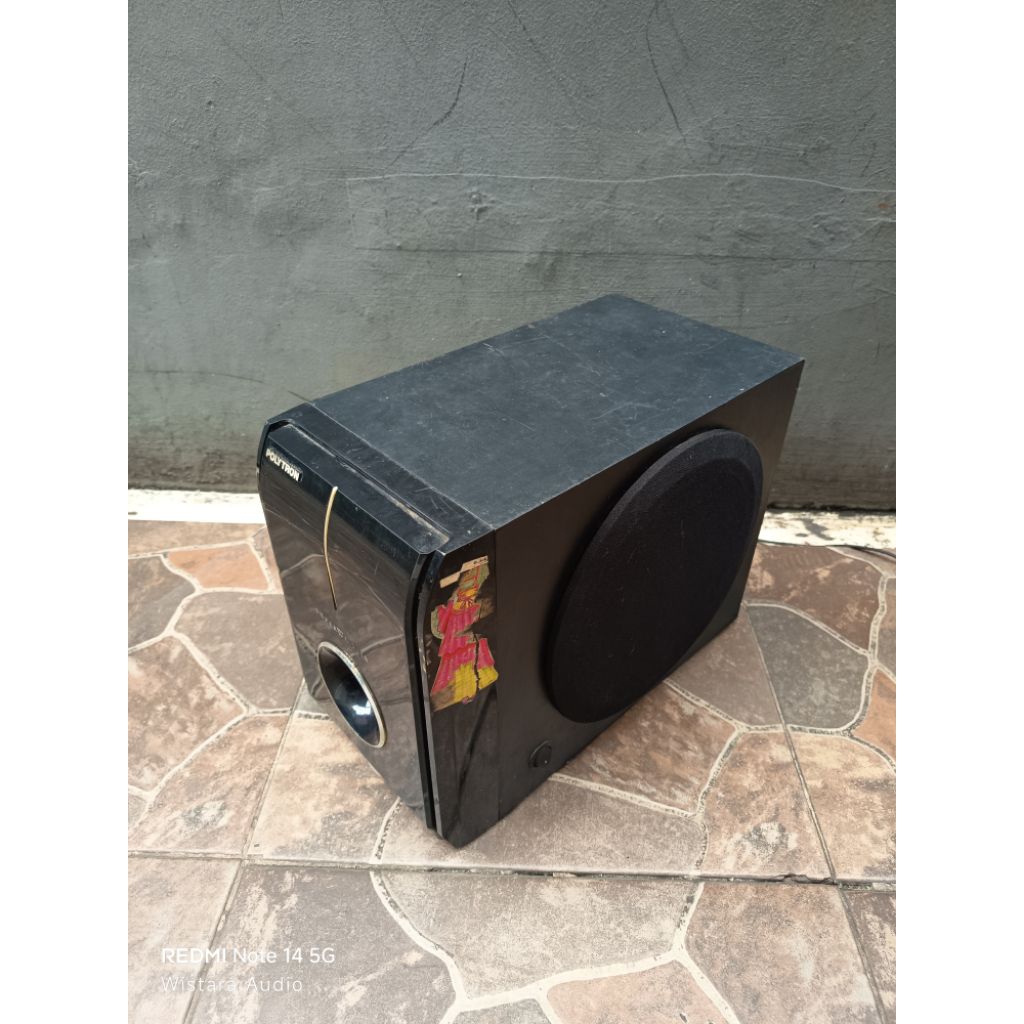 Subwoofer aktif home theater Polytron 6inc