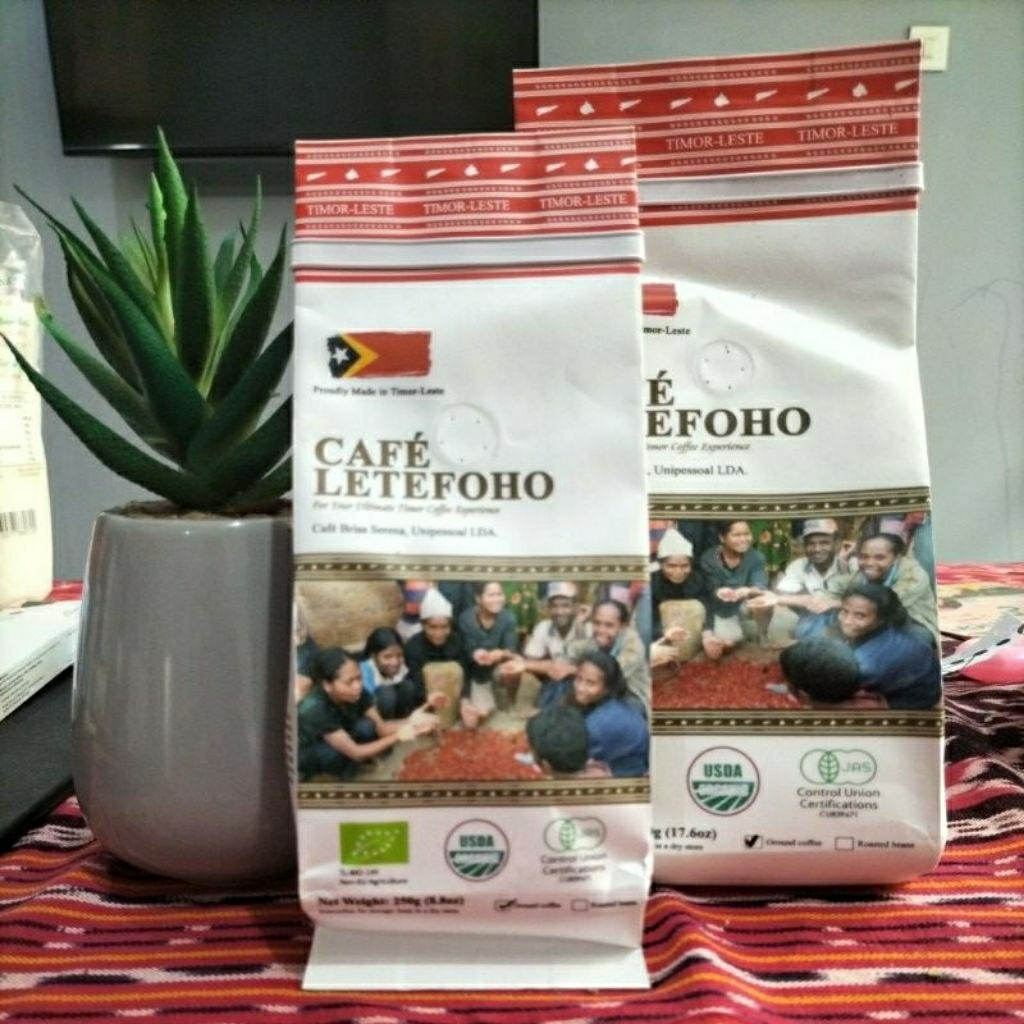 Kopi Lospalos Cap Letefoho Asli Timor Leste Kemasan 250 Gram | (Premium Impor Ekslusif Kualitas)