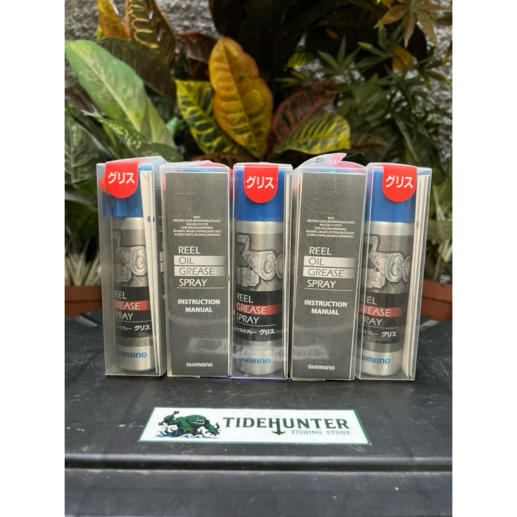 Pelumas Gemuk Shimano Reel Pancing Grease Spray 60ml