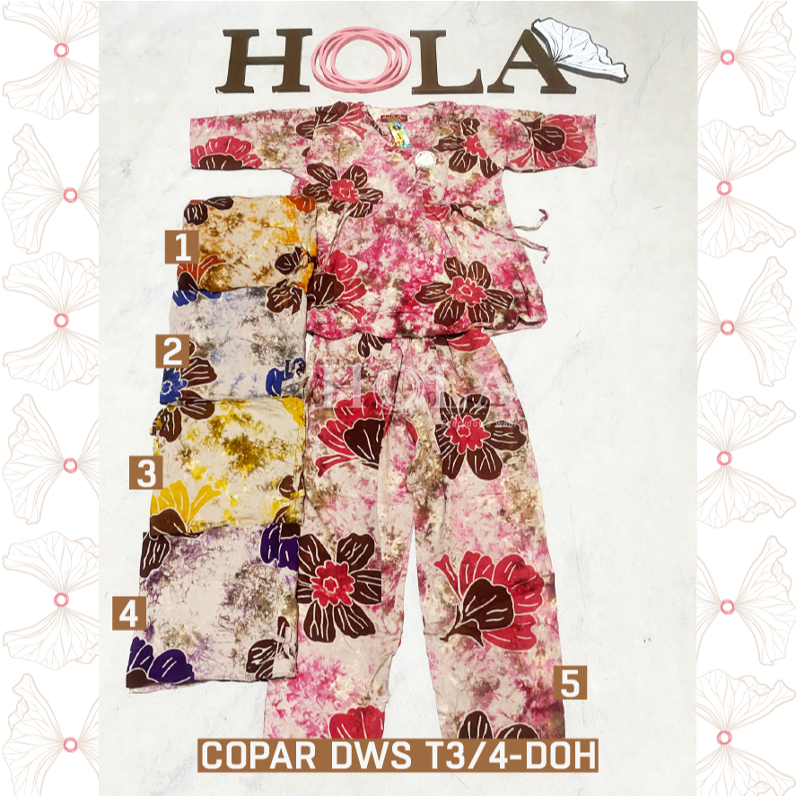 HOLA_FASH | CP DWS BATIK CAP PREMIUM, SETELAN CP COPAR DEWASA