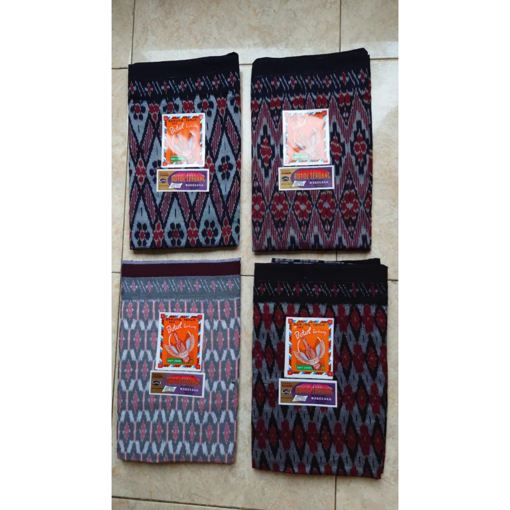 Sarung Goyor Botol Terbang Seri Putih/ Hitam