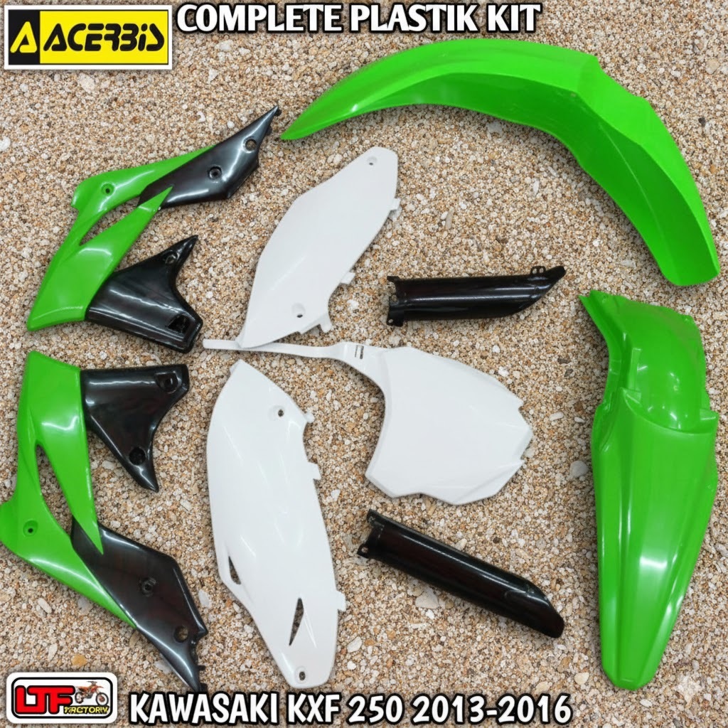 KAWASAKI KX - KXF 250 F 2013 2014 2015 2016 - ACERBIS COMPLETE PLASTIK KIT - COVER BODY FULL SET ADV