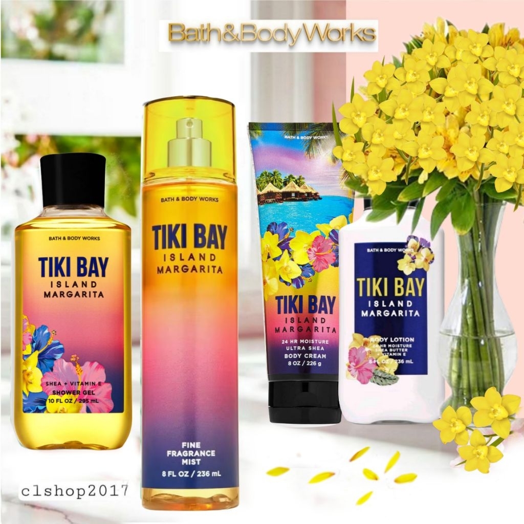 BBW TIKI BAY ISLAND MARGARITA SERIES BATH & BODY WORKS MIST LOTION SHOWER GEL HAND CREAM