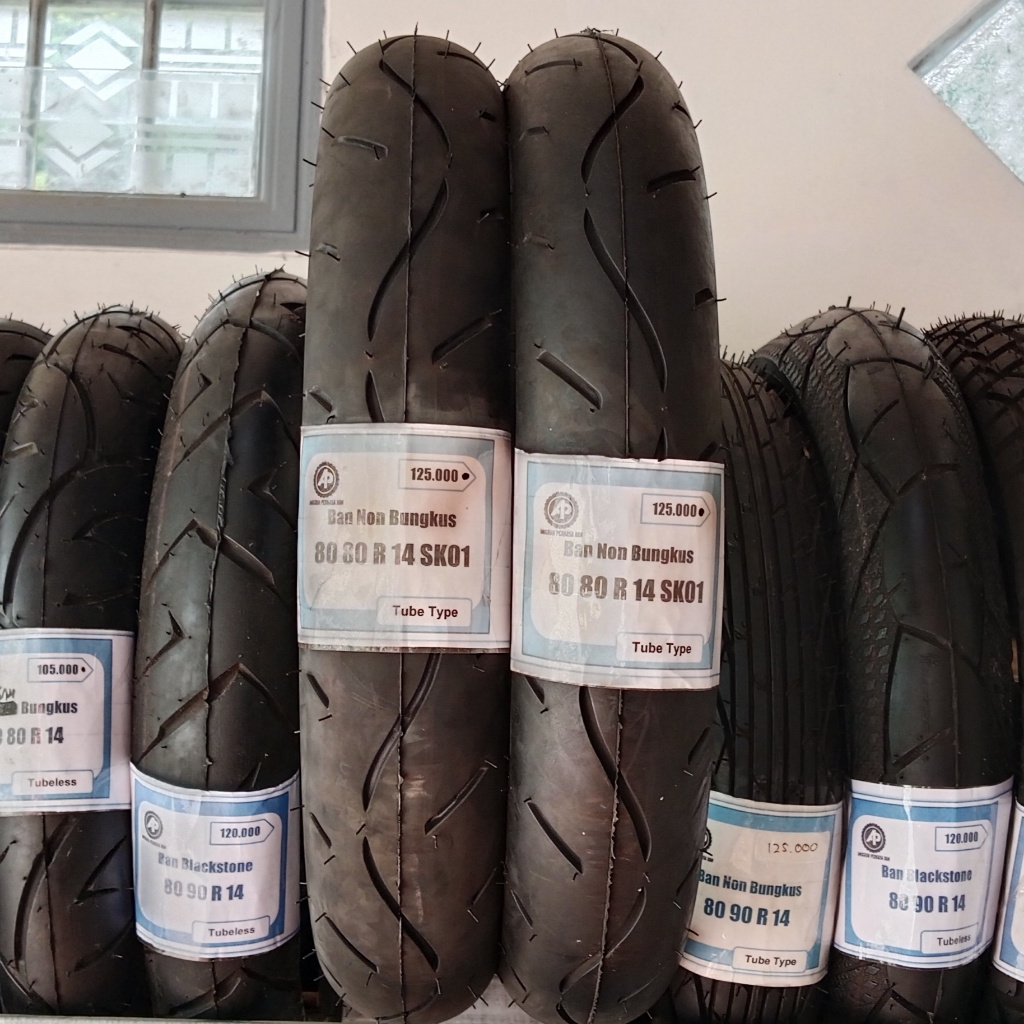 Ban sk01 80 80 R 14 matic ban bs ory non bungkus tube type