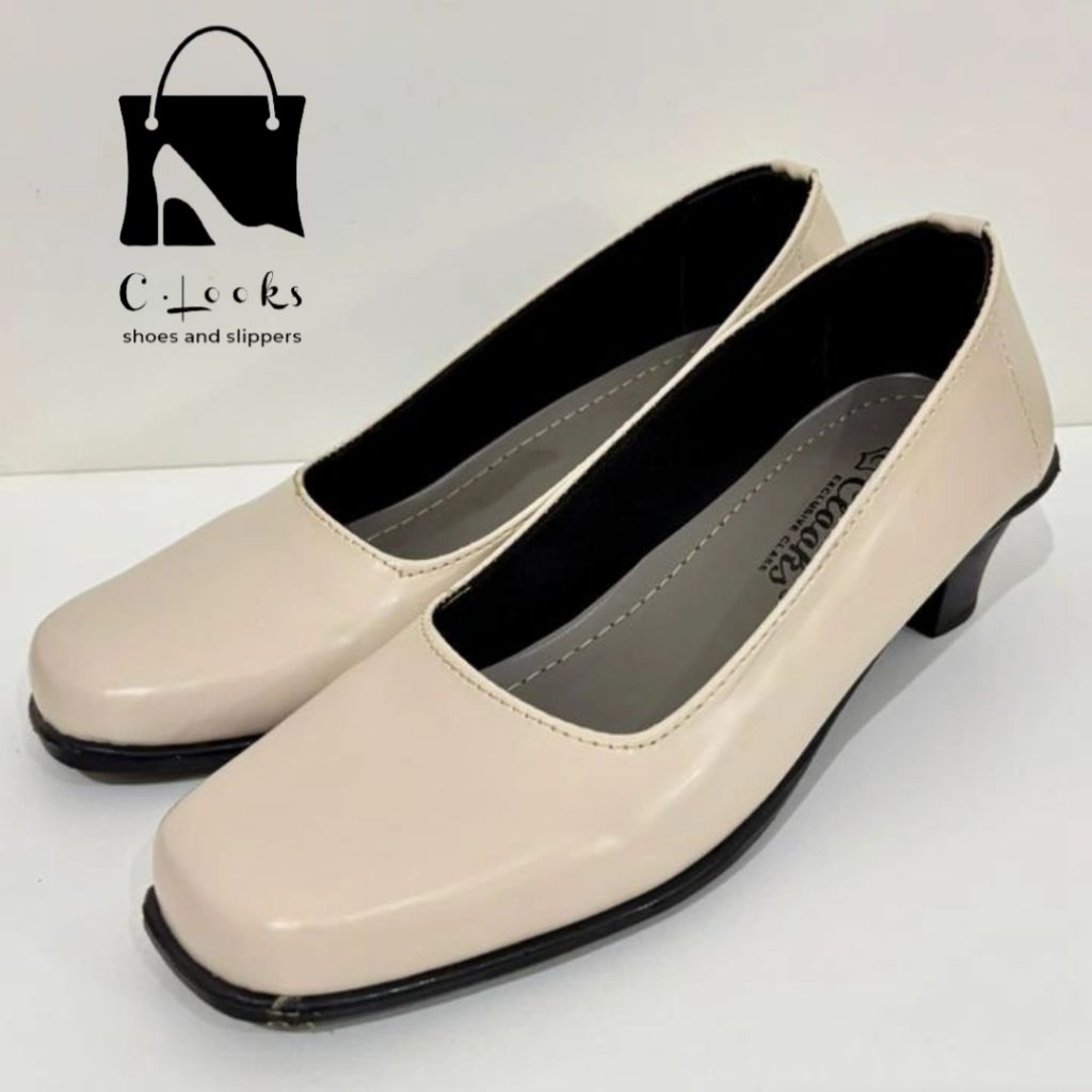 Sepatu Pantofel Wanita "K.06 PL" Hak Setengah (5 cm) Heels Shoes