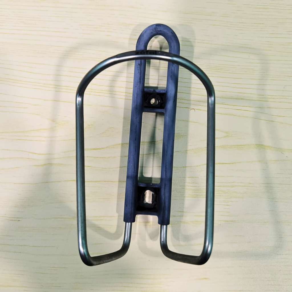 Bottle Cage Vintage Zefal Alloy Dark SIlver
