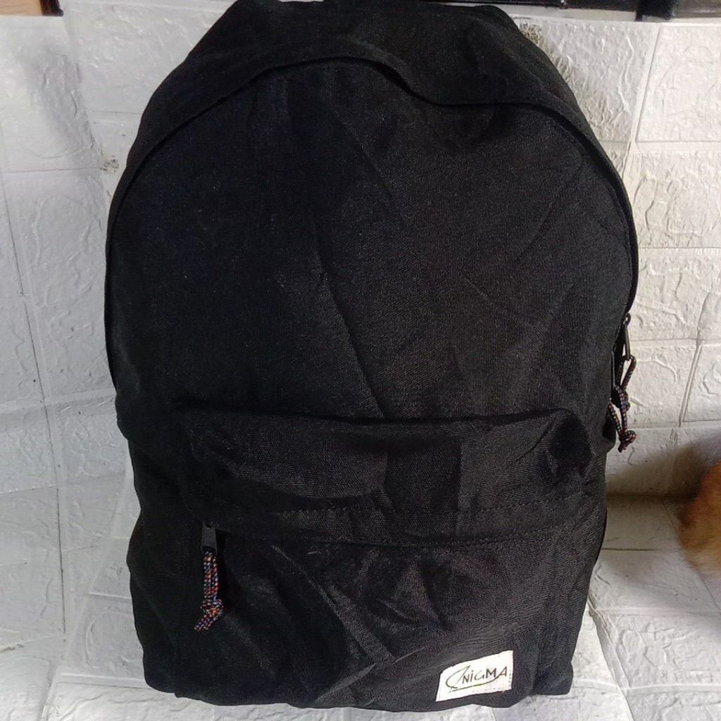 PL RANSEL KANVAS NIGMA PRELOVED RANSEL SEKOLAH RANSEL KERJA. BACKPACK TAS LAPTOP