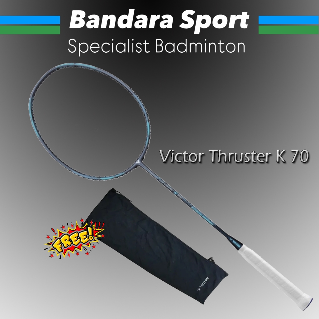 Victor Thruster K 70 / TK-70H / TK 70H Raket Badminton Bulutangkis