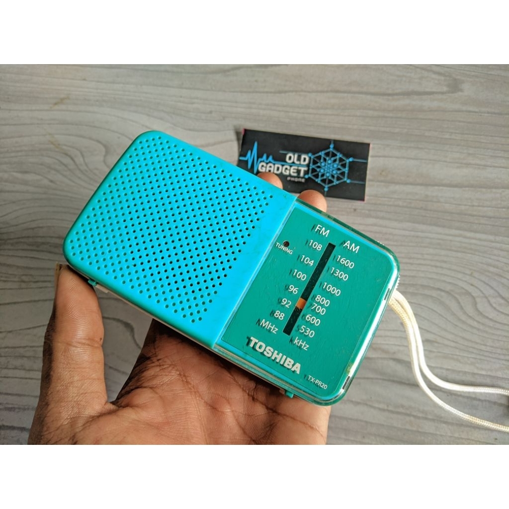 Radio Portable Toshiba Type TX-PR20 Normal Unik Bentuk Mungil ( BACA DESKRIPSI PRODAK DIBAWAH )