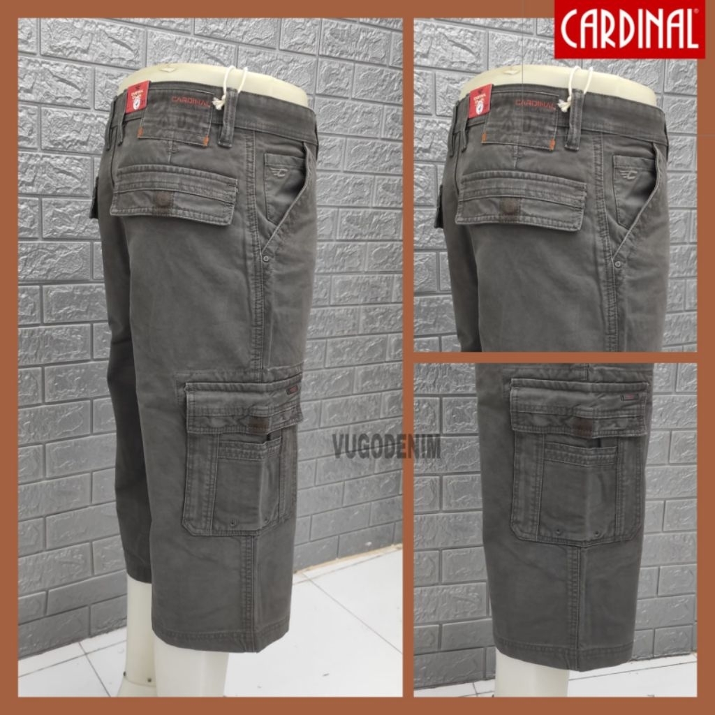 CARDINAL 7/8  (di bawah lutut) CELANA 7/8 CARGO CARDINAL / CELANA CARGO PENDEK CARDINAL / CELANA PEN