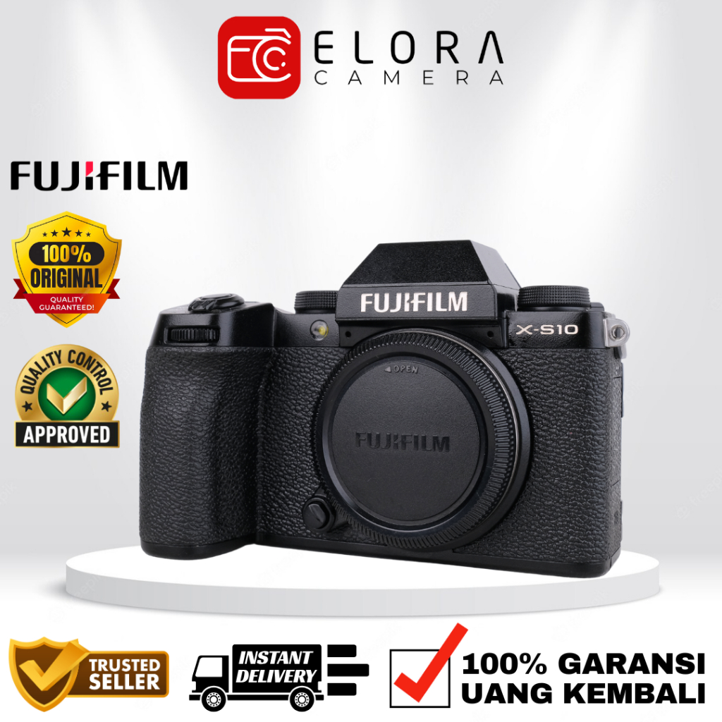 Fujifilm X-S10 Kit 15-45mm / Kamera Mirrorless Fujifilm X S10 Body Only / Fujifilm XS10 XS-10 Kit BO