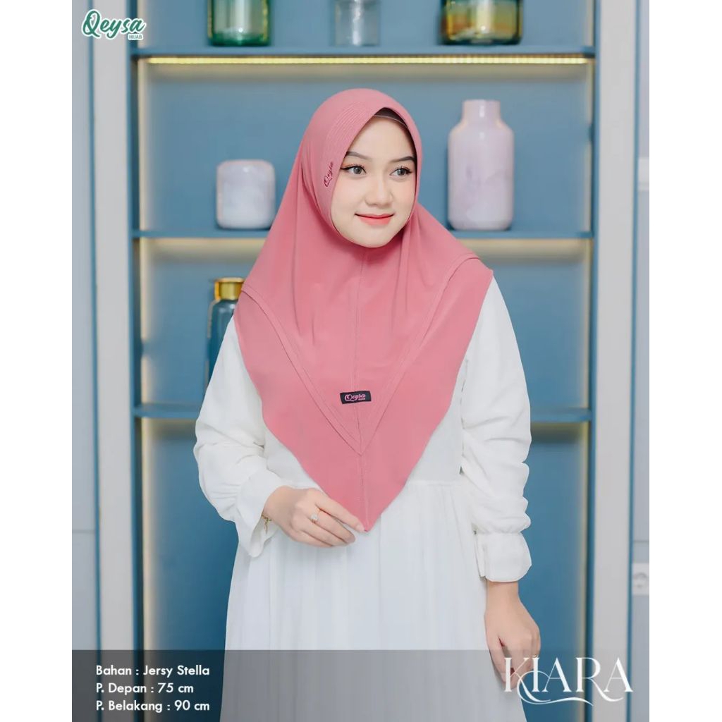bergo kiara qeysa hijab | bergo daily Jersey kiara | bergo qeysa hijab