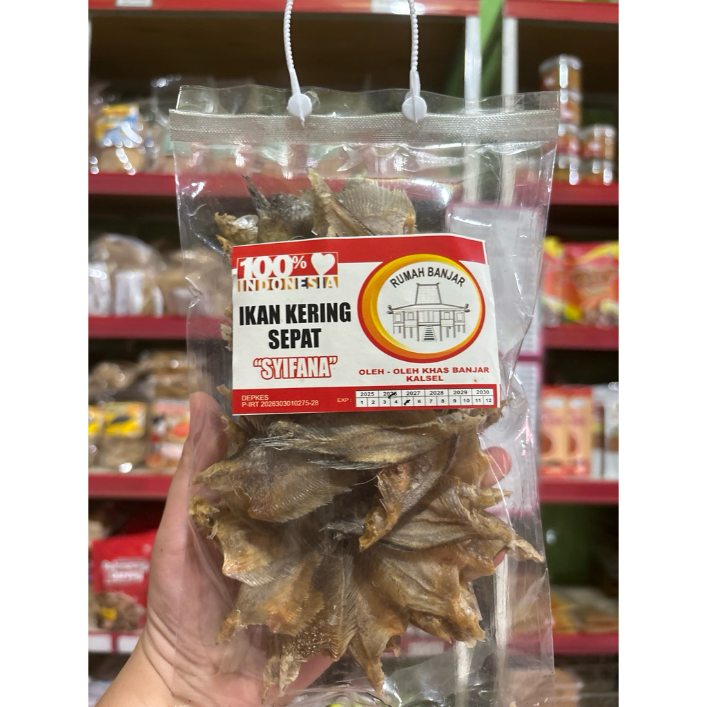 Ikan Sepat Kering Syifana | Sepat Kering Borneo