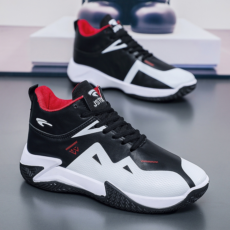 Highland Sepatu Basket Pria Putih Sepatu Sneakers Cowok Sepatu Olahraga Bally Outdoor Keren MB113