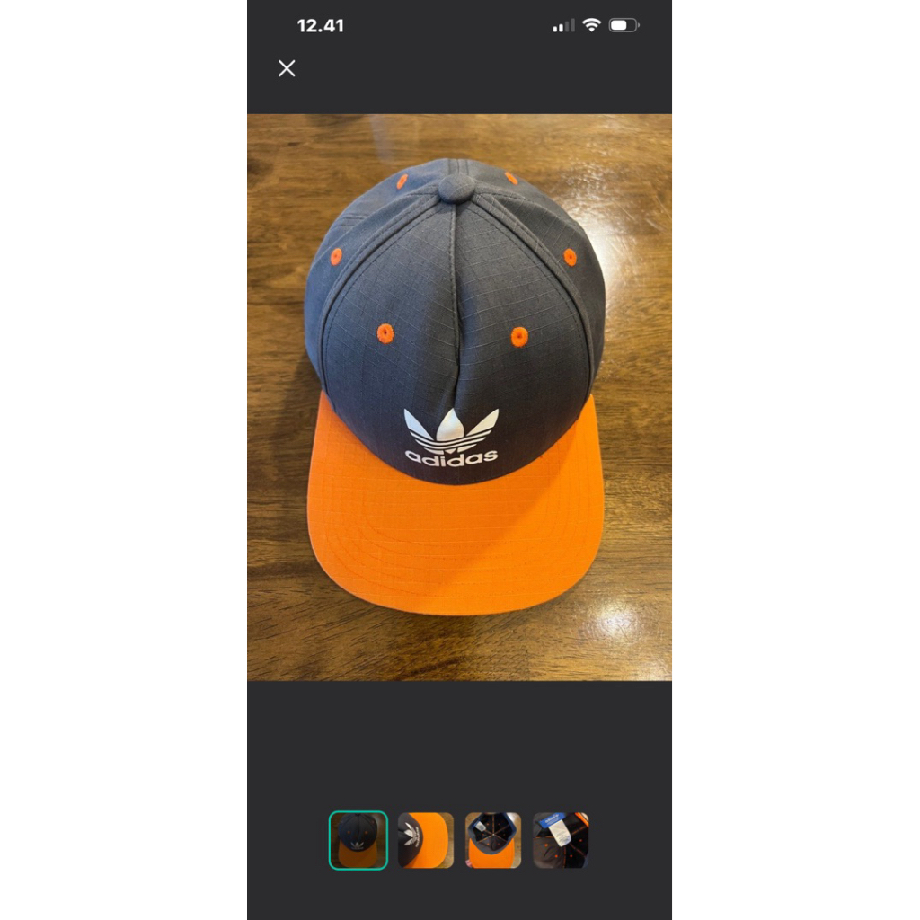 Preloved Original Adidas cap hat topi laki