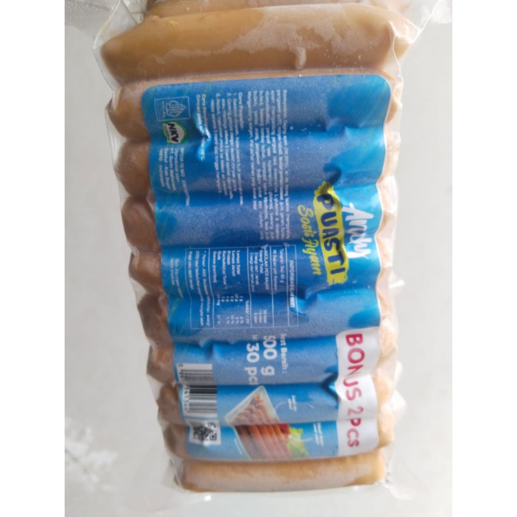 Sosis Andy Puasti Sosis Ayam