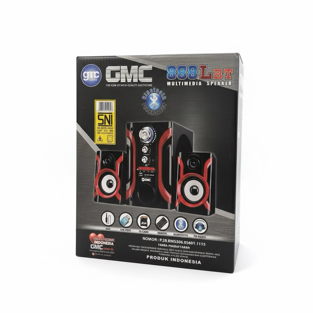 Speaker GMC 886L BT spiker bluetooth GMC