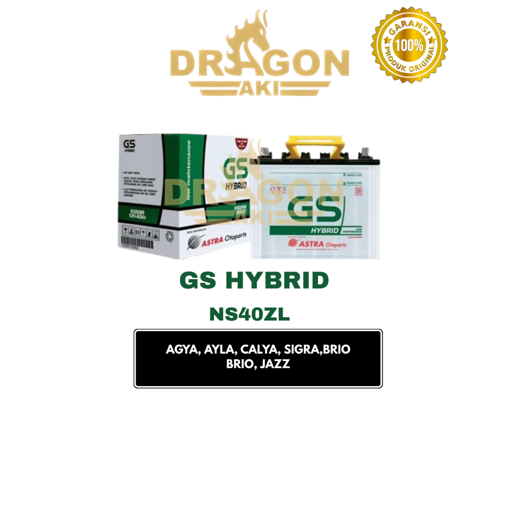 AKI MOBIL GS ASTRA HYBRID NS40ZL