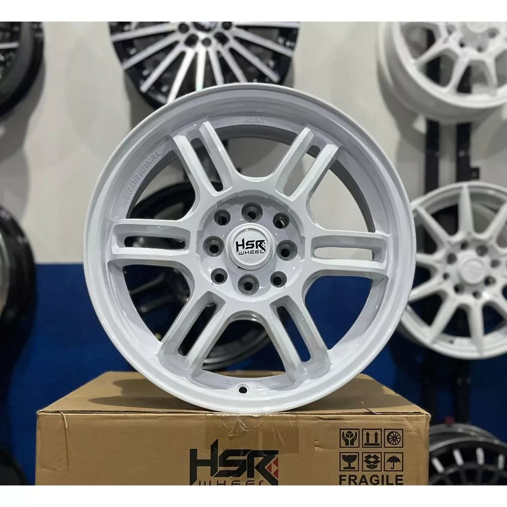 velg mobil ring 16 hsr aeri pelak rpf1 r16 velg mobil warna putih untuk yaris avanza jazz xenia dll