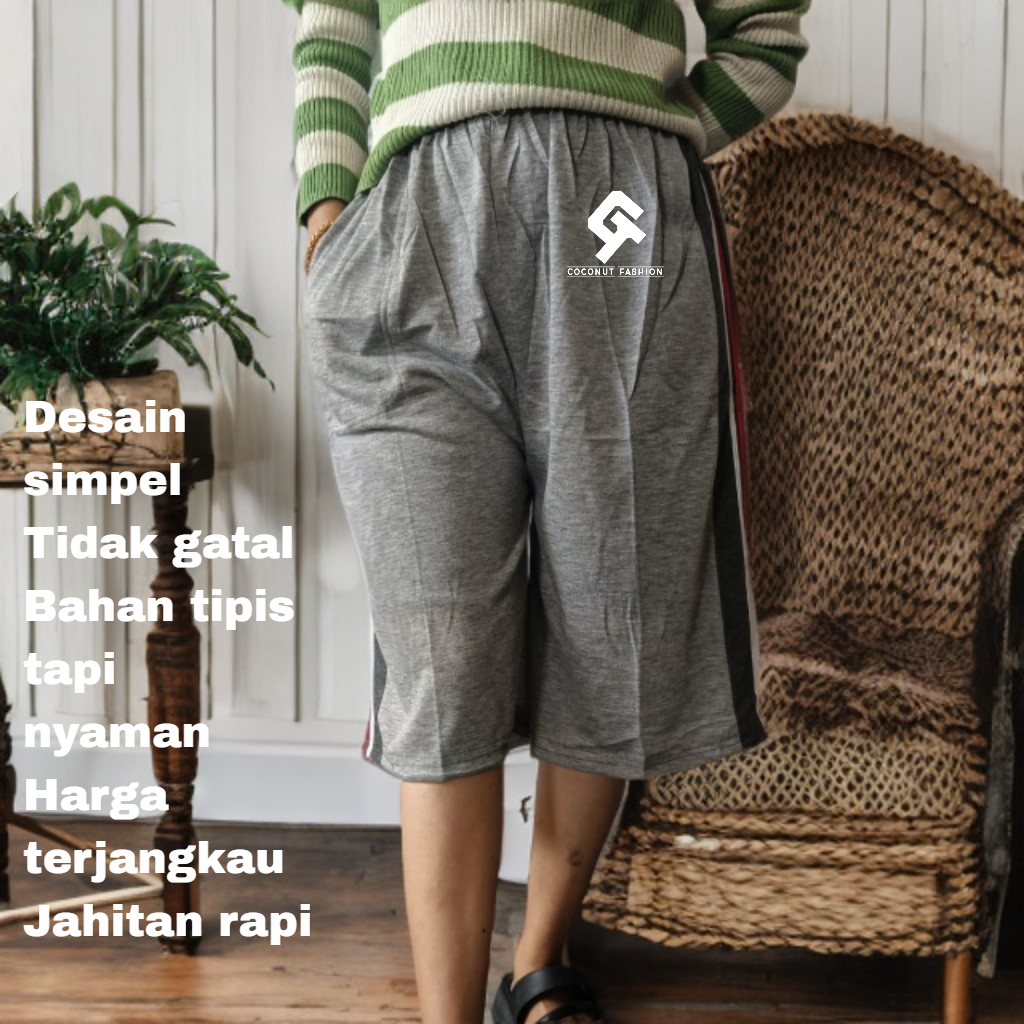 Celana Pendek Kolor Jumbo  - Celana Pendek Santai - Kolor Dewasa - XXL s/d XXXL - MISTY - MST