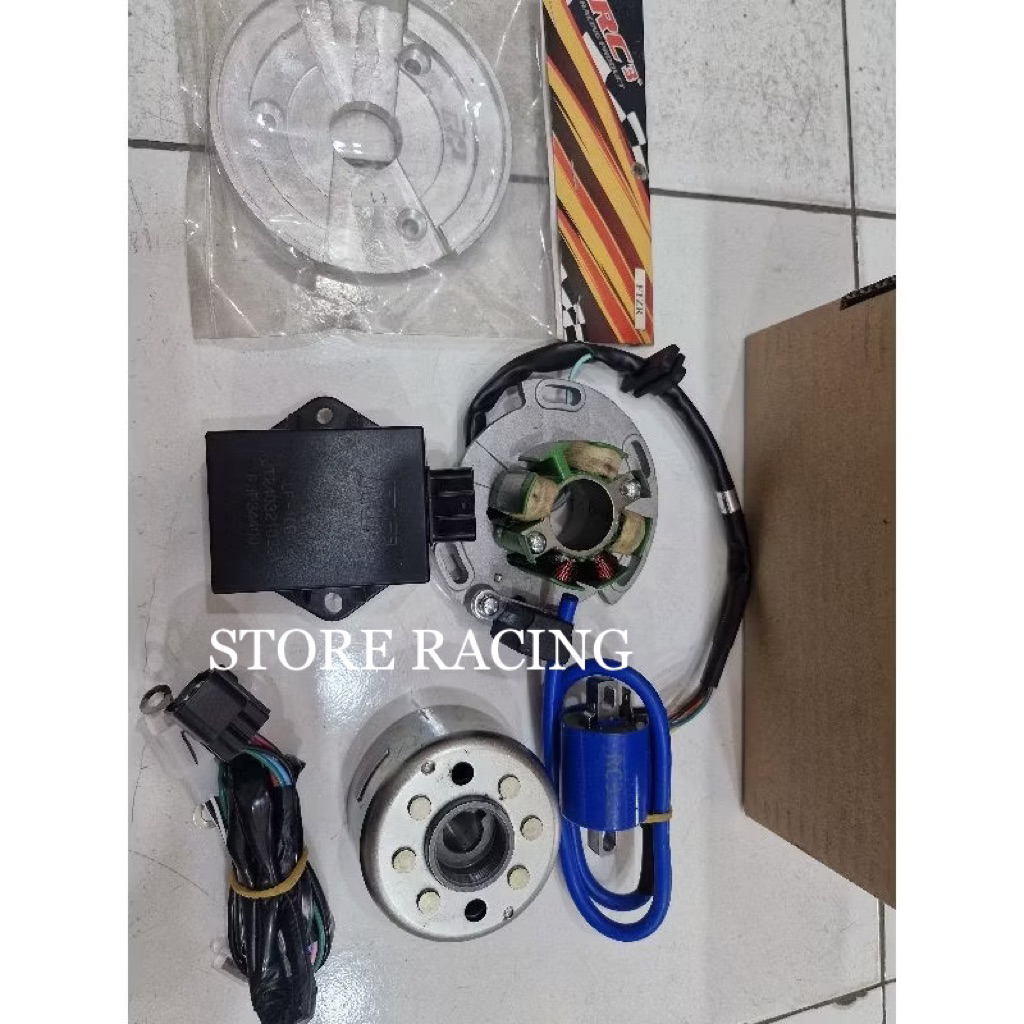 Magnet pengapian yz RC3 RC 3 YAMAHA FIZ R FIZR FORCE1 FORCE 1 komplit plenes seperti di foto.gak pnp