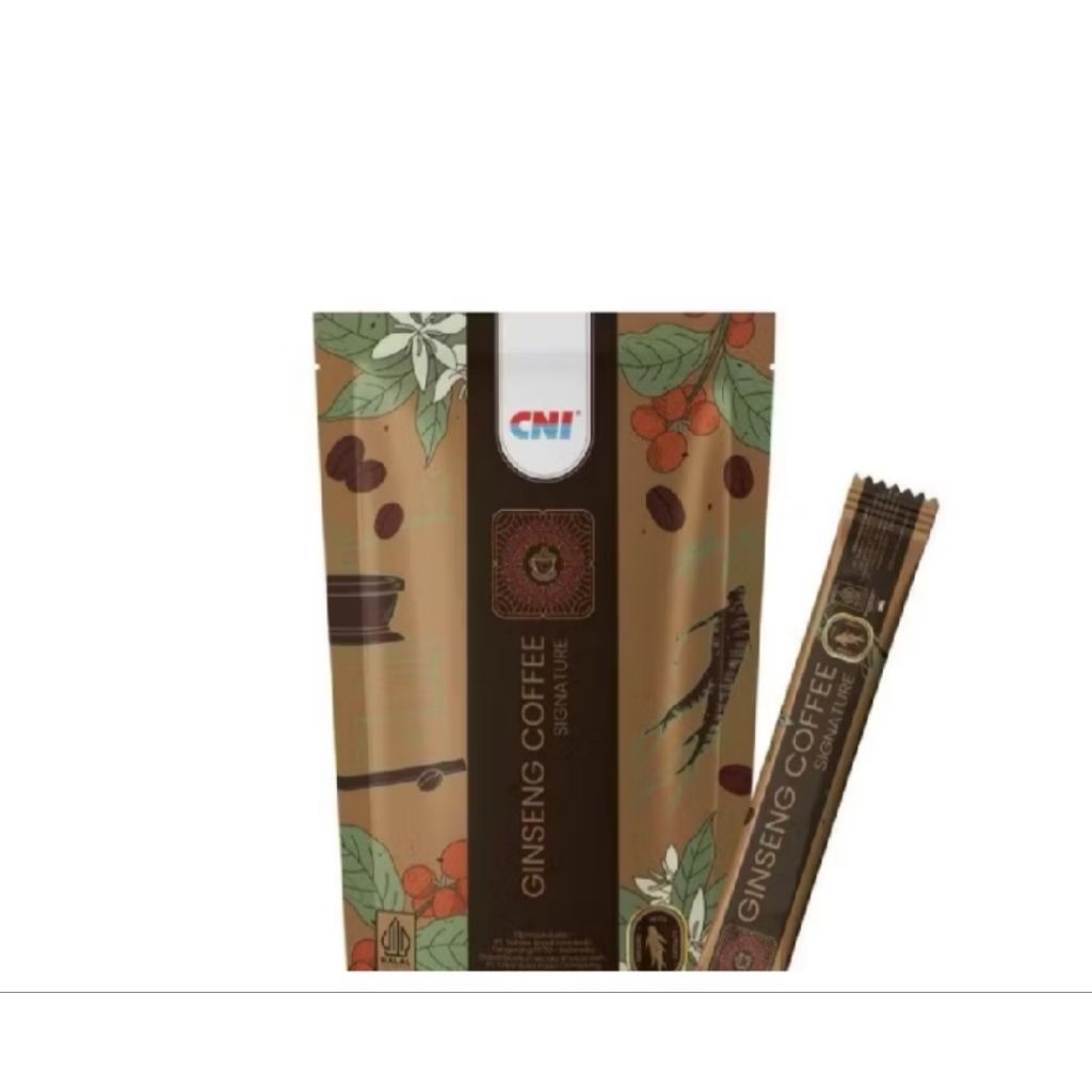 CNI Gingseng Coffee Signature isi 10 stik