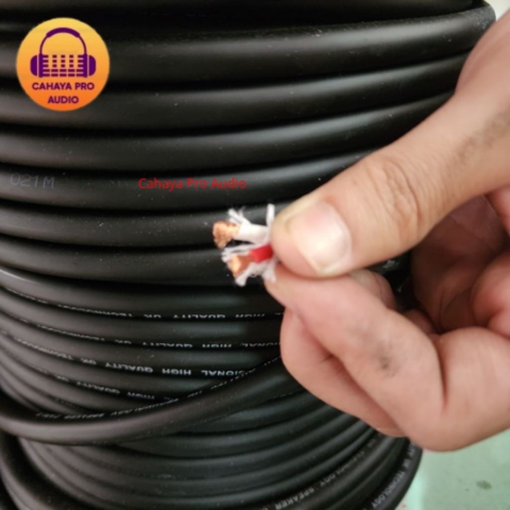 Kabel Speaker dBQ 2 x 1.5 mm Kabel dBQ 2 x 2.5 mm Kabel dBQ 2 x 4 mm Kabel dBQ isi 2 Per Meter