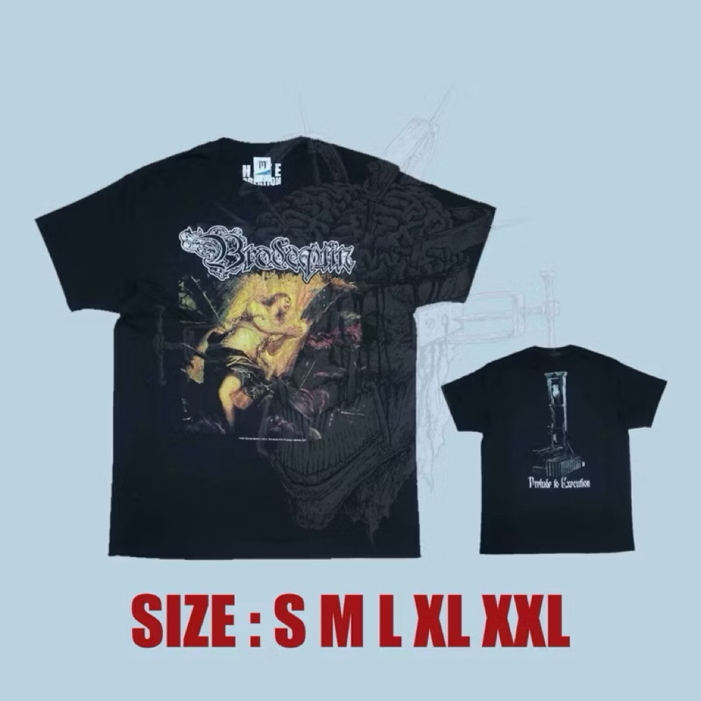 BRODEQUIN perlude to execution - TSHIRT ORIGINAL released By Hate creation