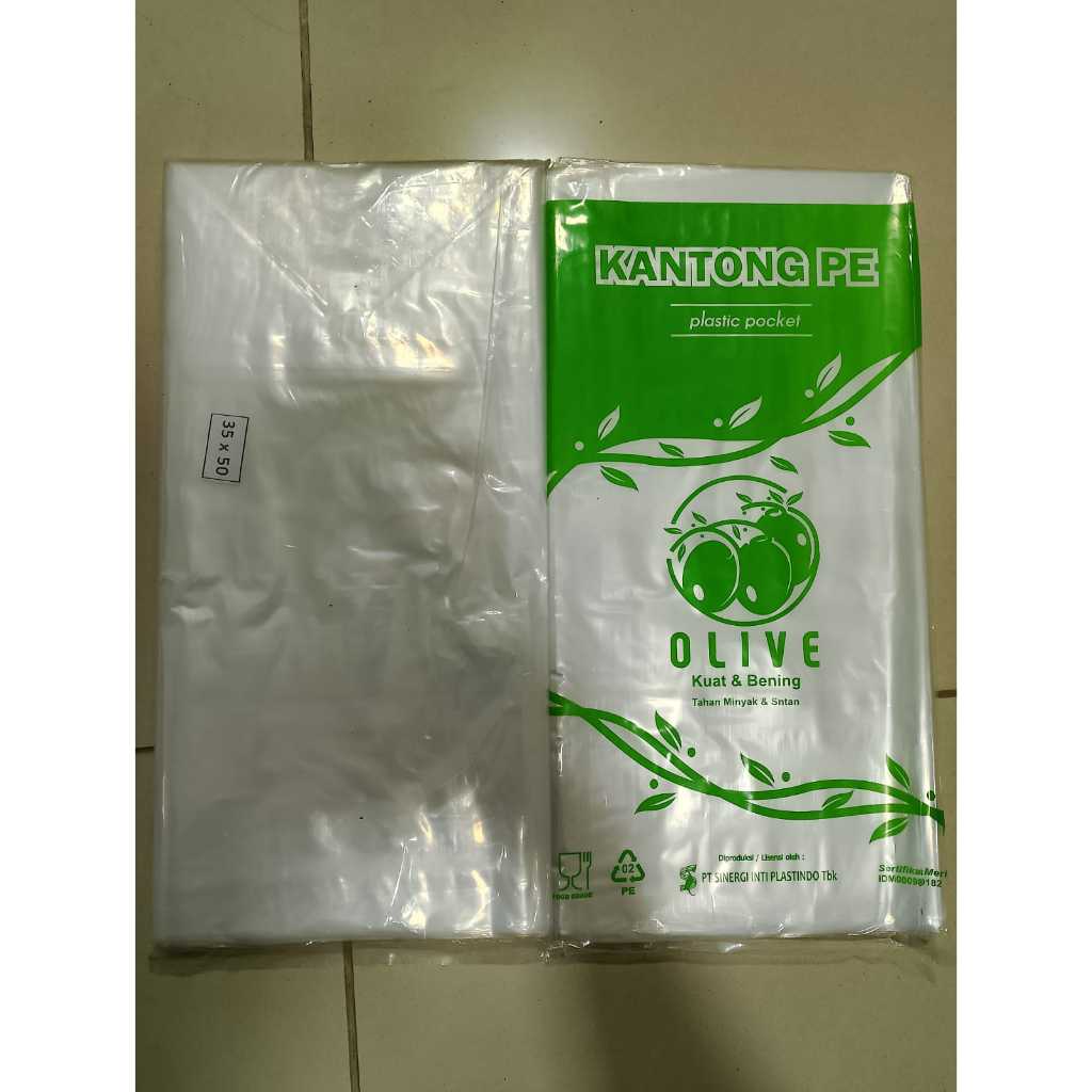 Plastik PE BENING BESAR UKURAN 50X35 - PLASTIK SERBA GUNA