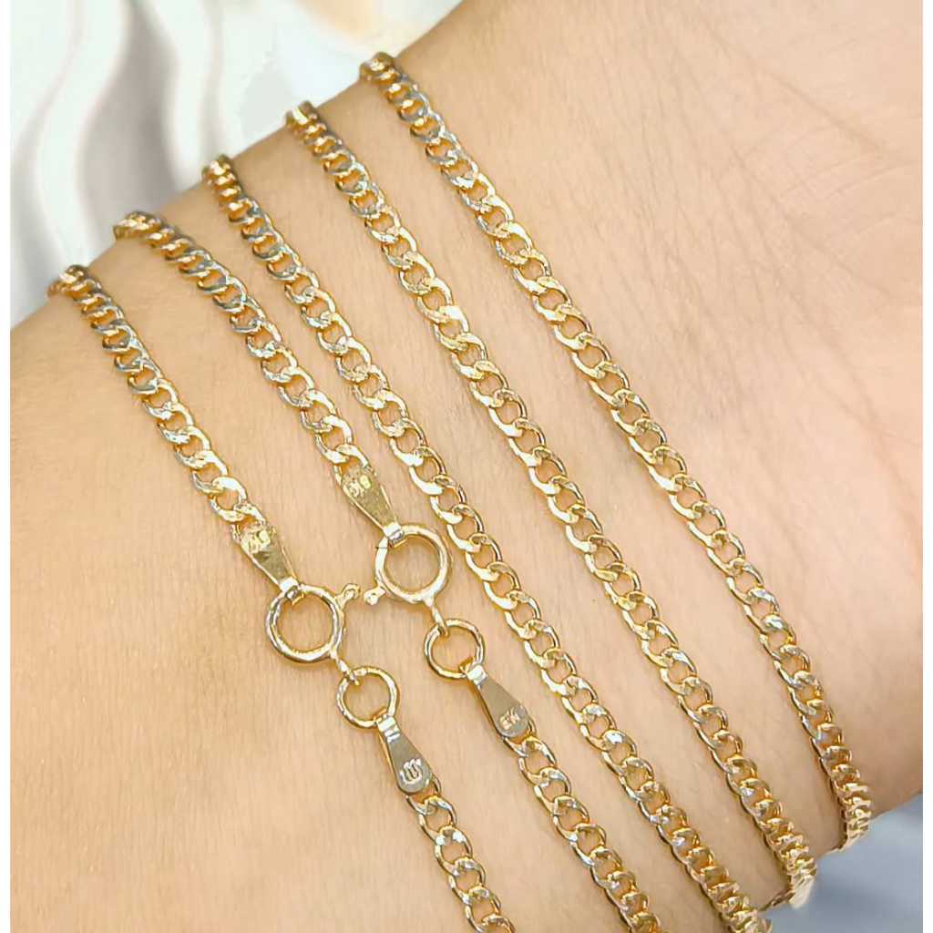 EMAS MUDA| GELANG TANGAN RANTAI HOLLO KADAR 375%