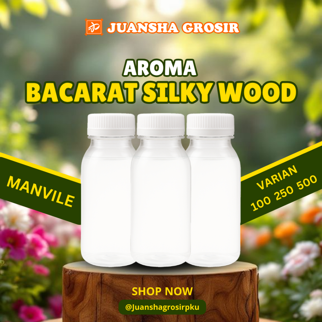 BIBIT PARFUM MURNI || BACCARAT SILKY WOOD || MENVILE ||REPACK
